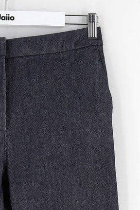 Pantalon droit Max Mara  Bleu