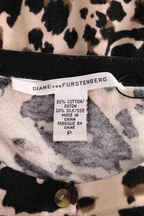 Cardigan Diane Von Furstenberg Beige en Coton