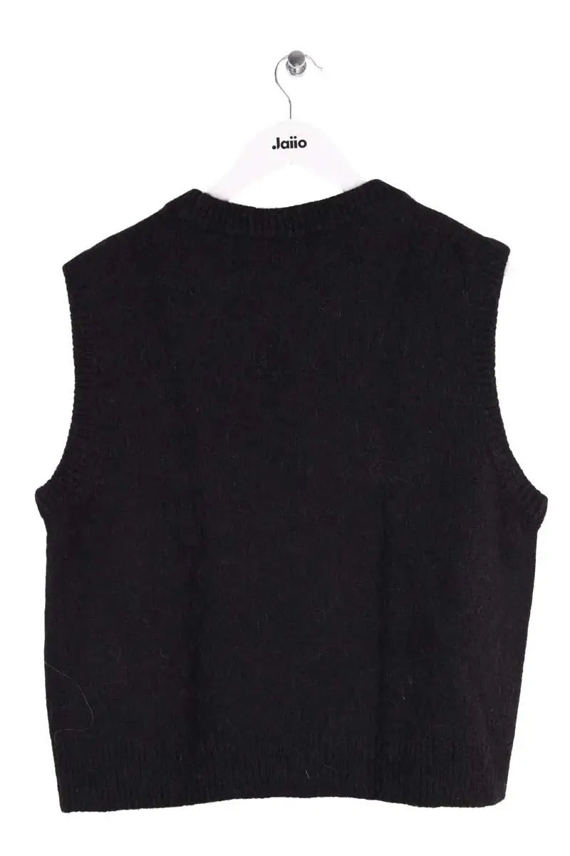 Pull Sézane Noir en Laine