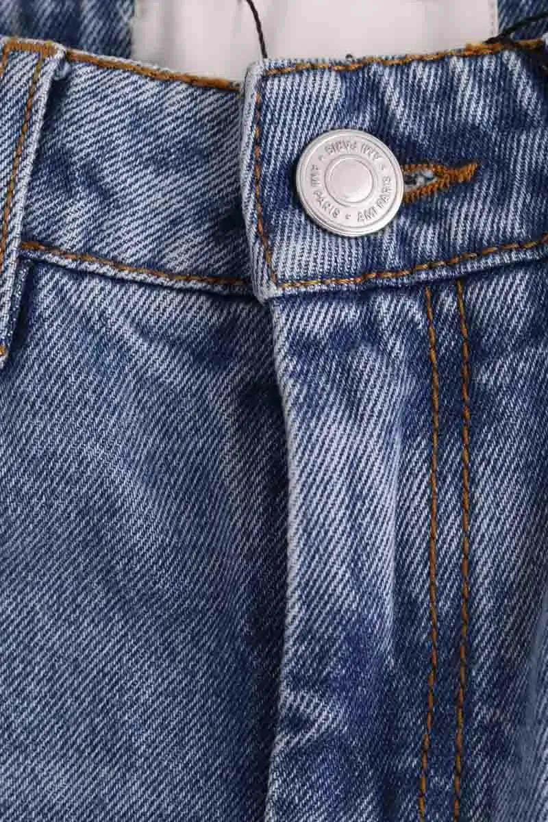 Jean bootcut Ami Bleu en Coton