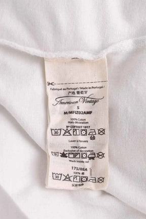 T-shirt American Vintage Blanc en Coton
