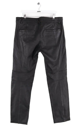 Pantalon Diesel Noir en Cuir