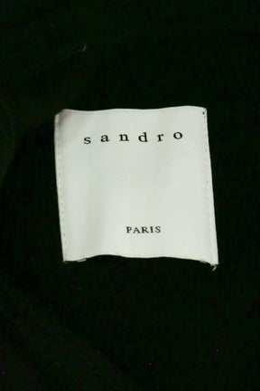 Cardigan Sandro Noir en Viscose