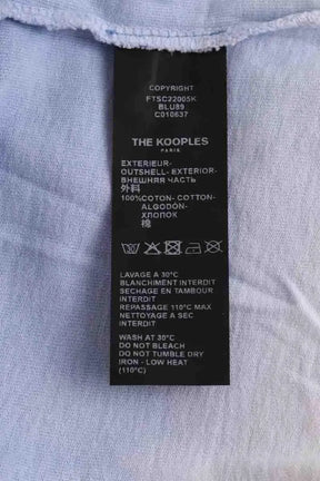 T-shirt The Kooples Bleu en Coton
