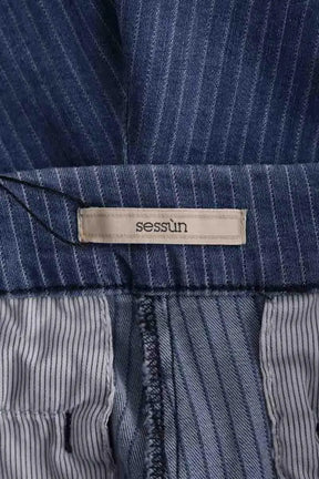 Bermuda Sessun Santa Porte Bleu en Coton