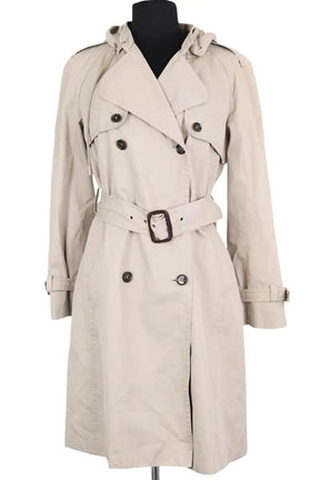 Trench-coat Dolce & Gabbana Beige en Coton, taille XS - Seconde Main