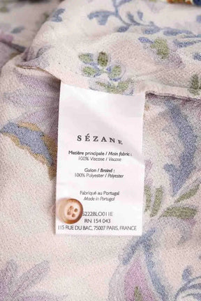 Blouse Sézane Beige en Viscose
