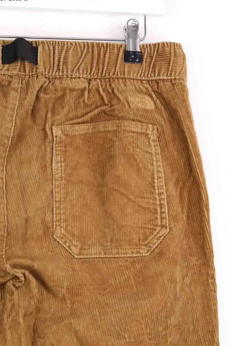Pantalon droit The North Face Camel en Velours