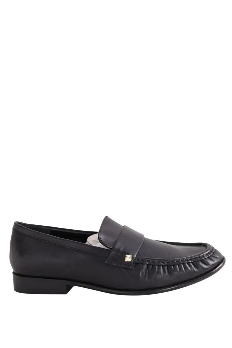 Mocassins LK Bennett Adira Noir en Cuir, taille 40 - Seconde Main