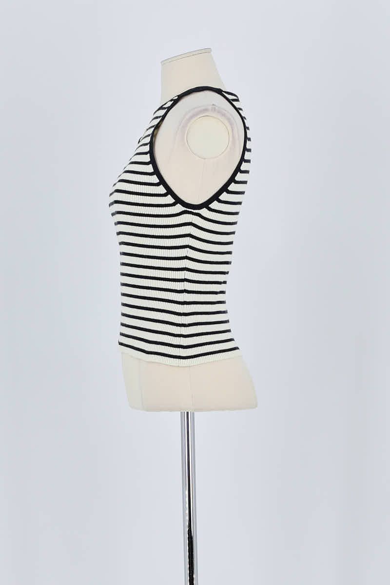 Top sans manche Maje  Blanc