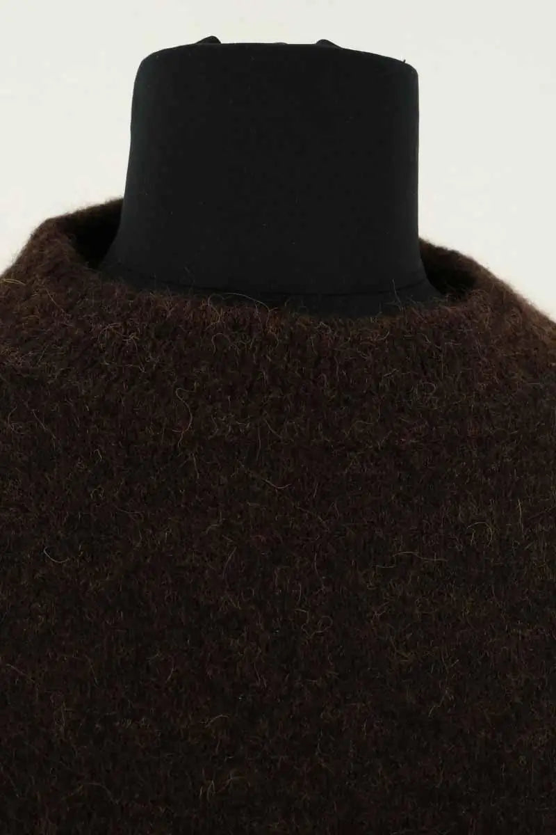 Pull Sessun Kunlun Marron en Laine