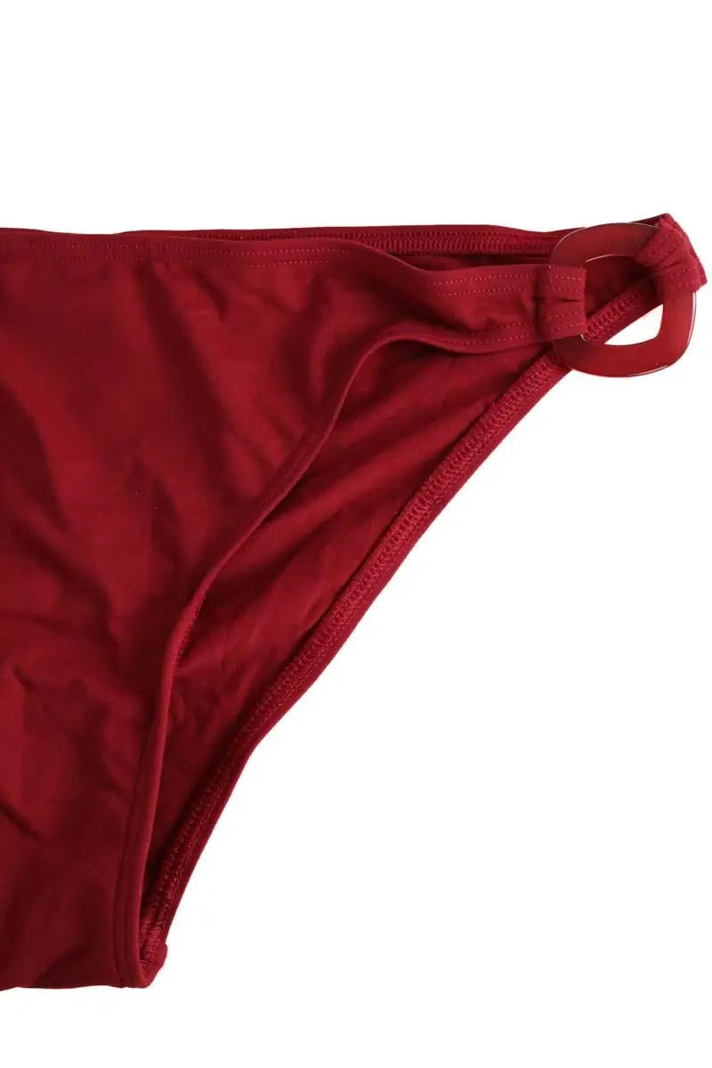 Maillot de bain Dnud Bordeaux en Synthétique