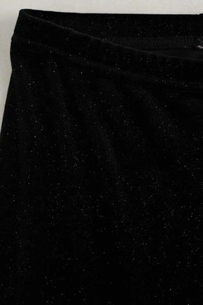 Legging American Apparel Noir en Polyester
