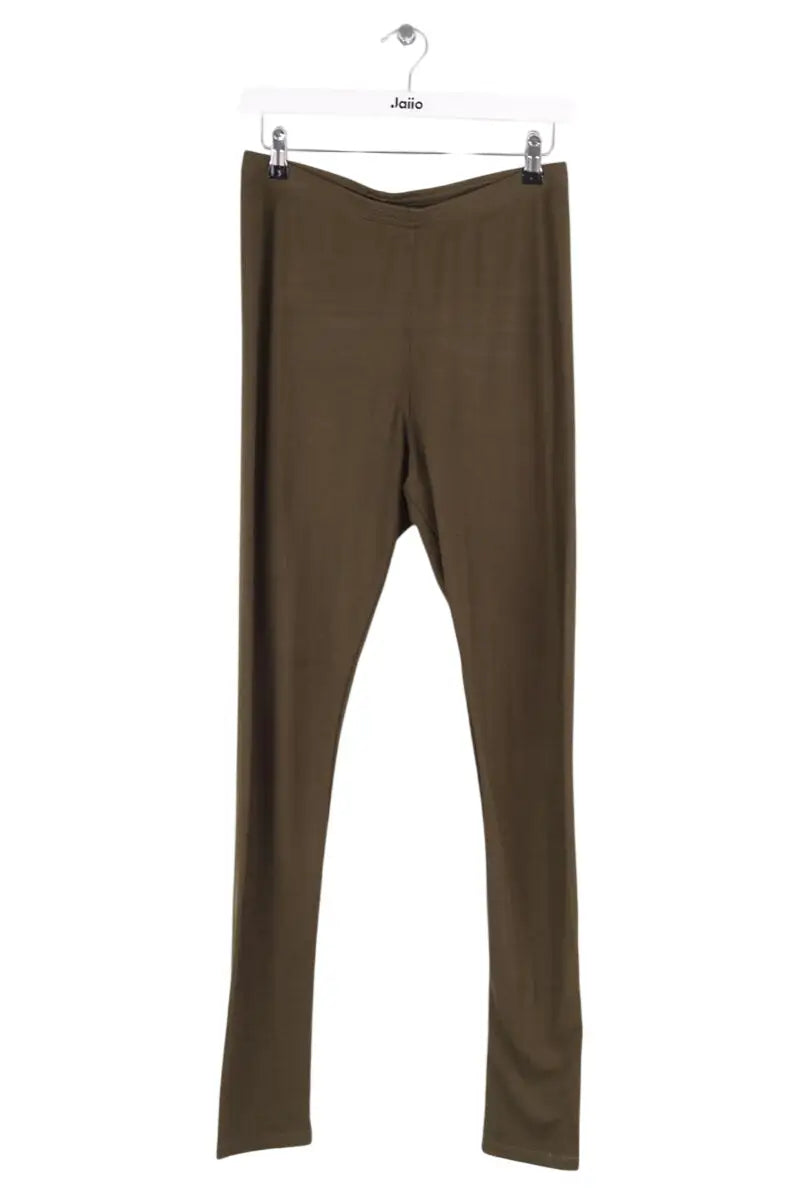 Legging American Vintage Kaki en Synthétique, taille L - Seconde Main