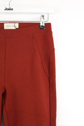 Legging American Vintage Marron en Viscose
