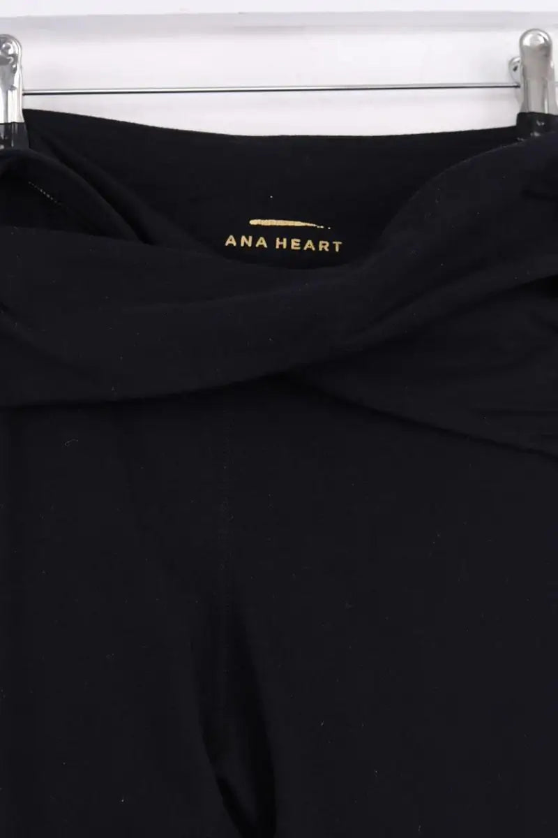 Legging Ana Heart Noir en Synthétique
