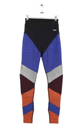 Legging Chloé Noir en Coton, taille M - Seconde Main