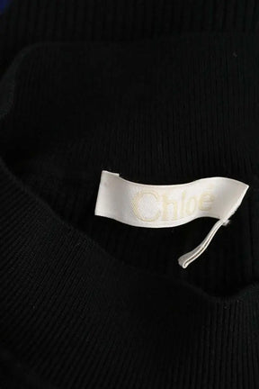Legging Chloé Noir en Coton