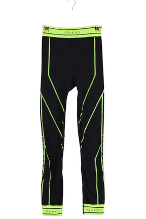 Legging Gucci Noir en Synthétique, taille S - Seconde Main