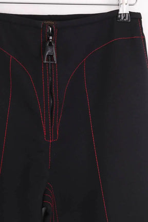 Legging Louis Vuitton Noir en Synthétique