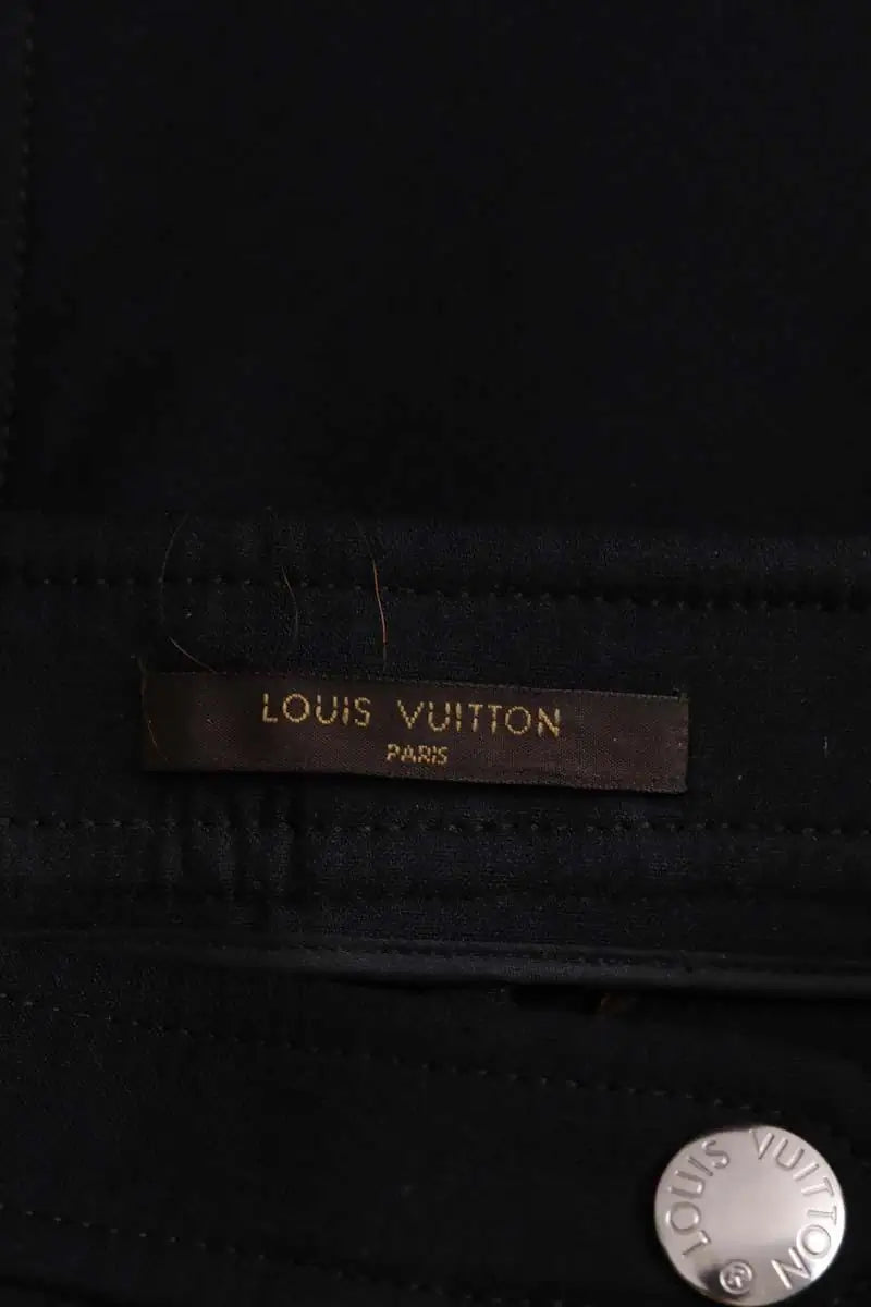 Legging Louis Vuitton Noir en Synthétique