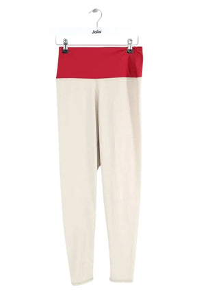 Legging Luz Fleur Beige en Polyester, taille M - Seconde Main