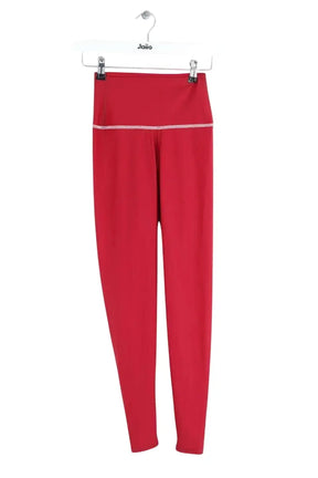 Legging Luz Fleur Bordeaux en Polyester, taille XS - Seconde Main