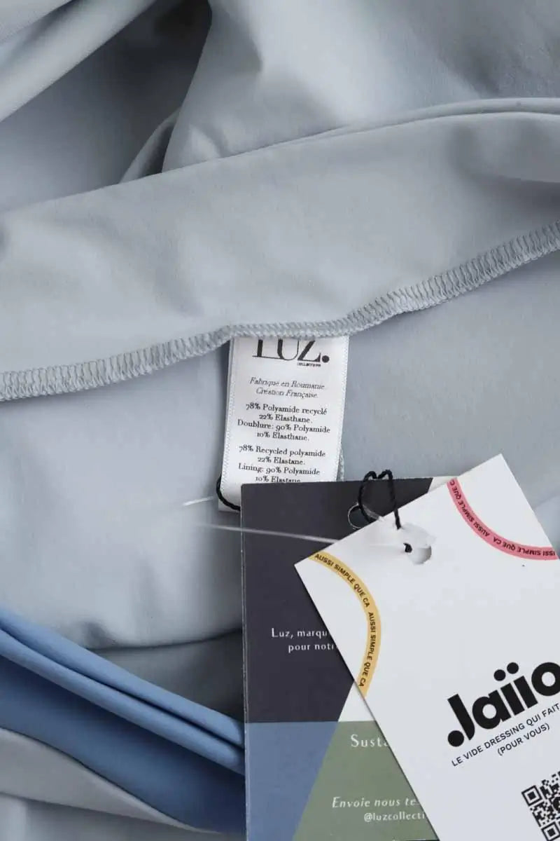Legging Luz Lucile Gris en Polyamide