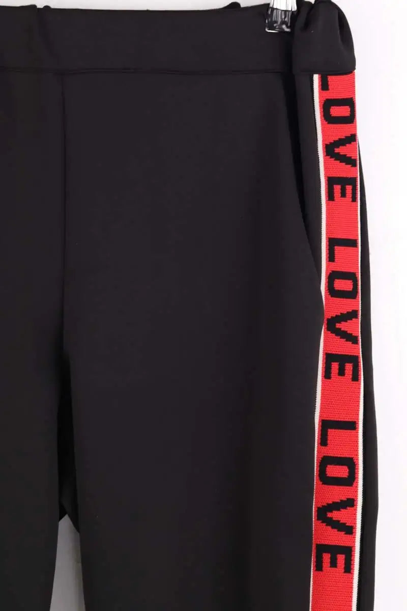 Legging Maje Noir en Synthétique