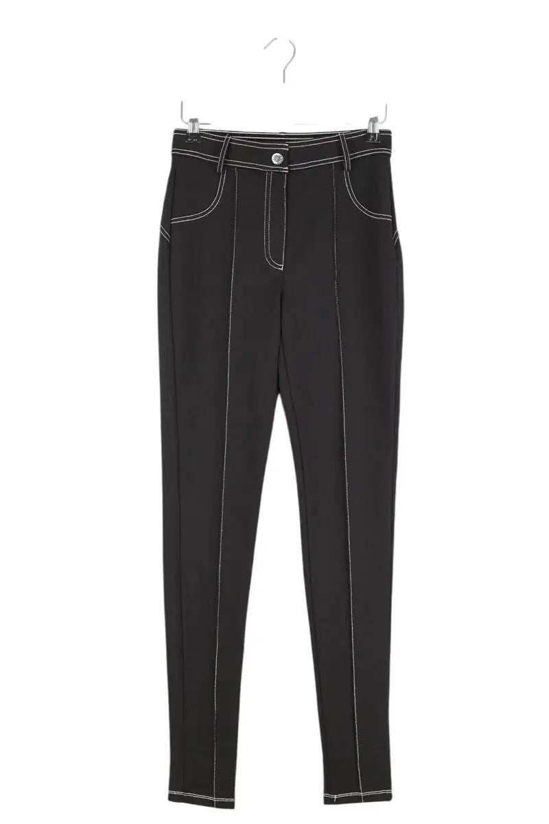 Legging Sandro Noir en Viscose, taille S - Seconde Main
