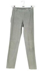 Legging Stouls Gris en Cuir, taille XS - Seconde Main