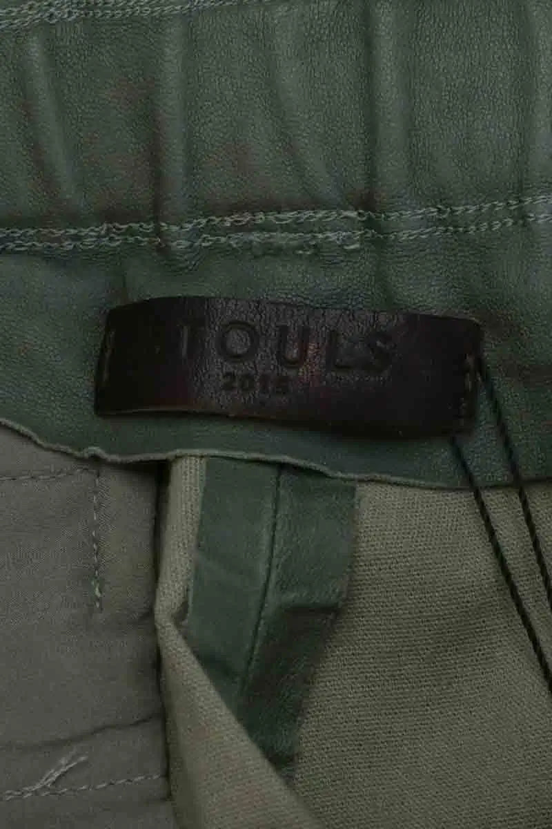 Legging Stouls Gris en Cuir