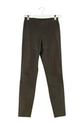 Legging Stouls Kaki en Cuir, taille S - Seconde Main