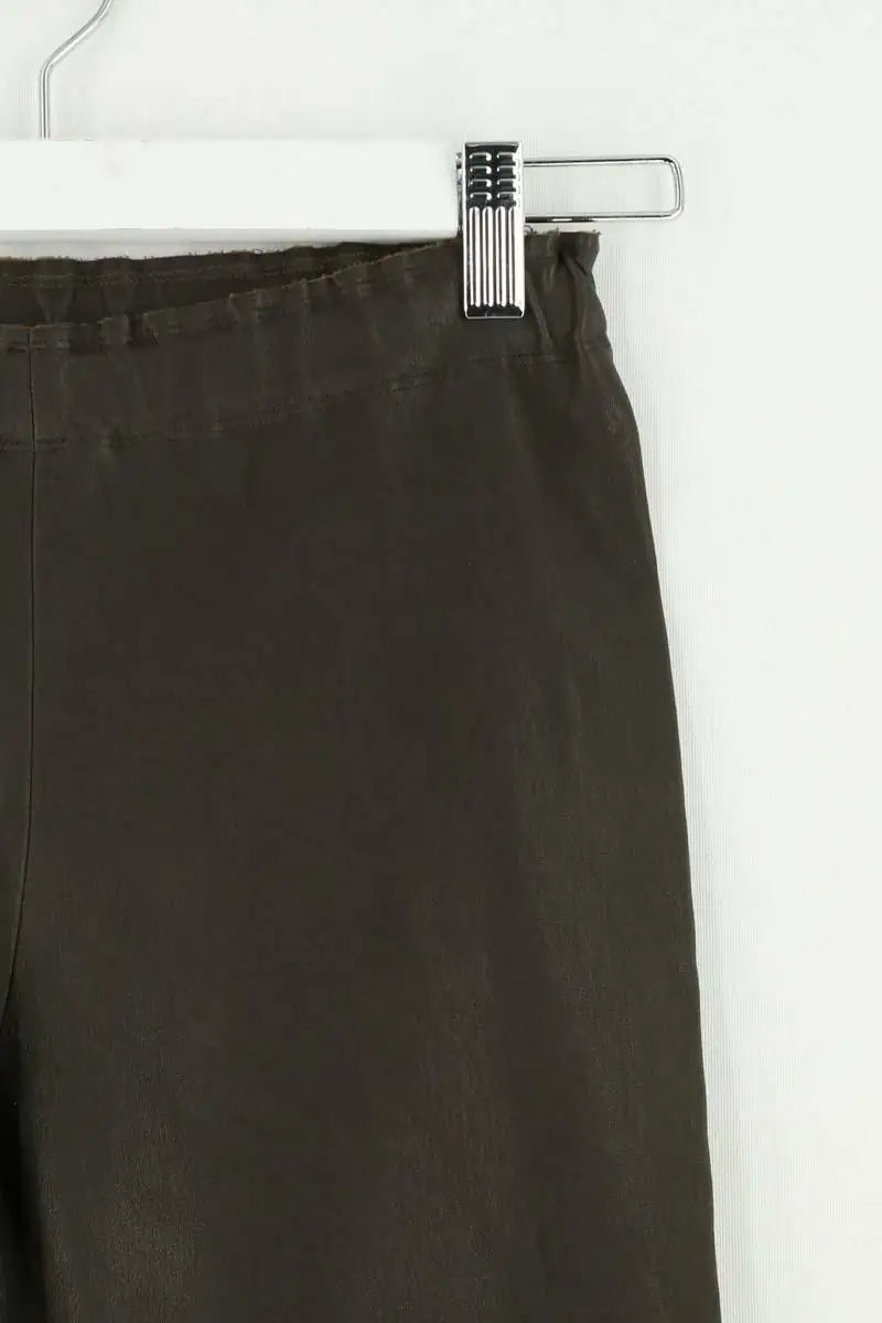 Legging Stouls Kaki en Cuir