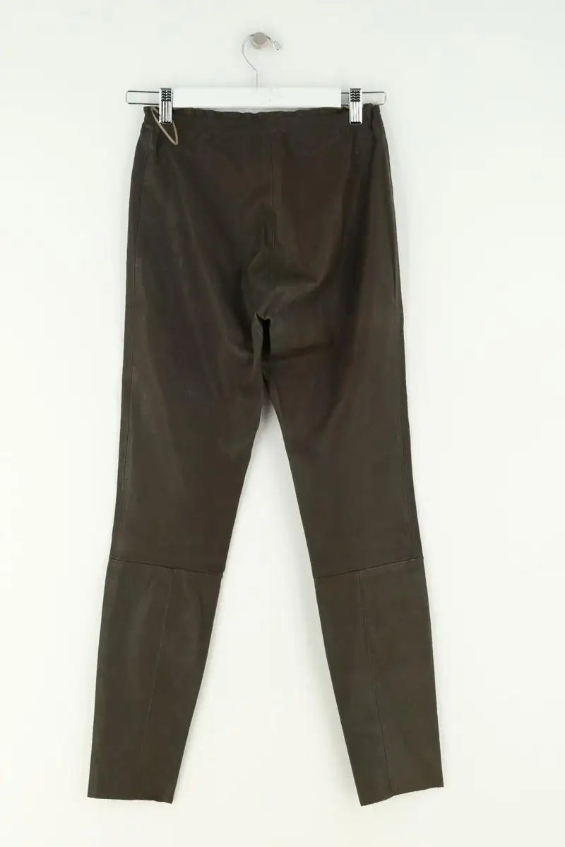 Legging Stouls Kaki en Cuir
