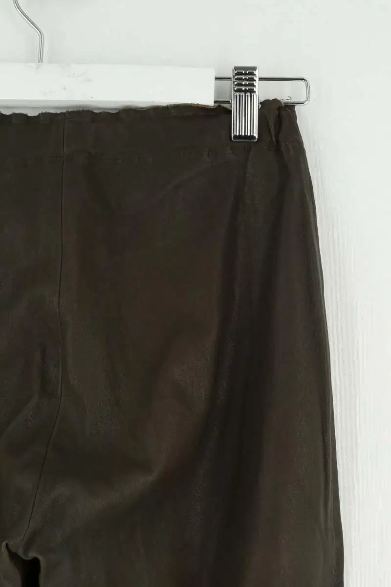 Legging Stouls Kaki en Cuir