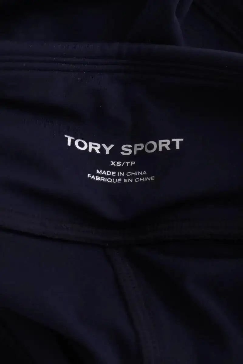 Legging Tory Burch Bleu en Synthétique