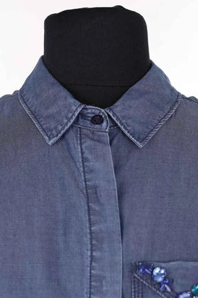 Chemise Liu Jo Bleu en Synthétique
