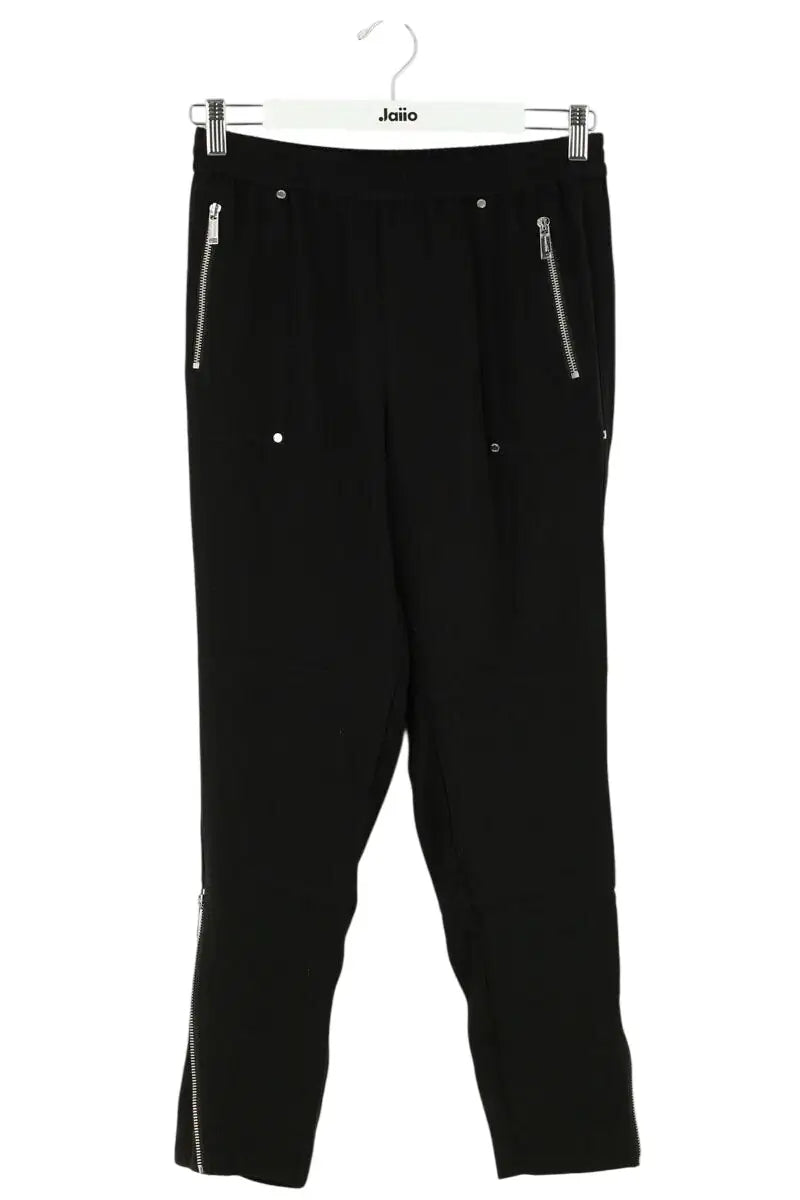 Pantalon Michael Kors Noir en Synthétique, taille XS - Seconde Main