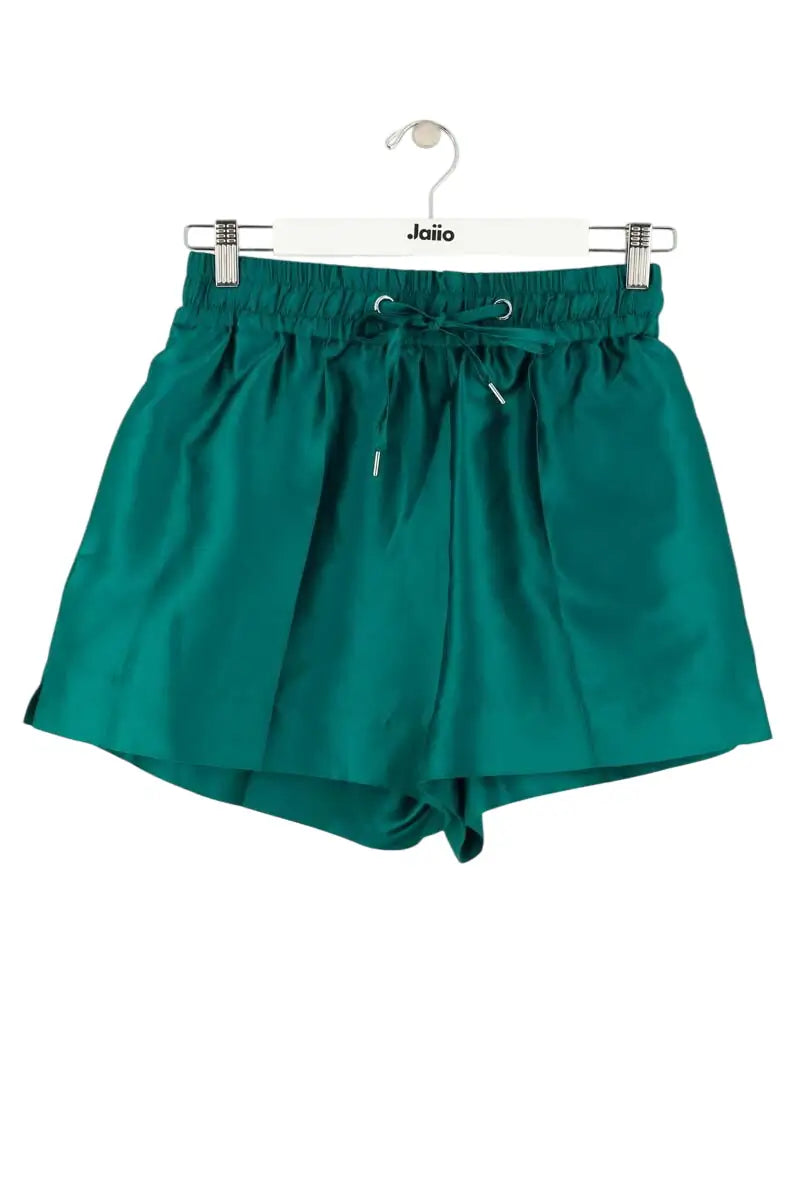 Bermuda Sandro Bleu en Synthétique, taille S - Seconde Main