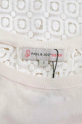 Pull Paul & Joe Ecru en Coton