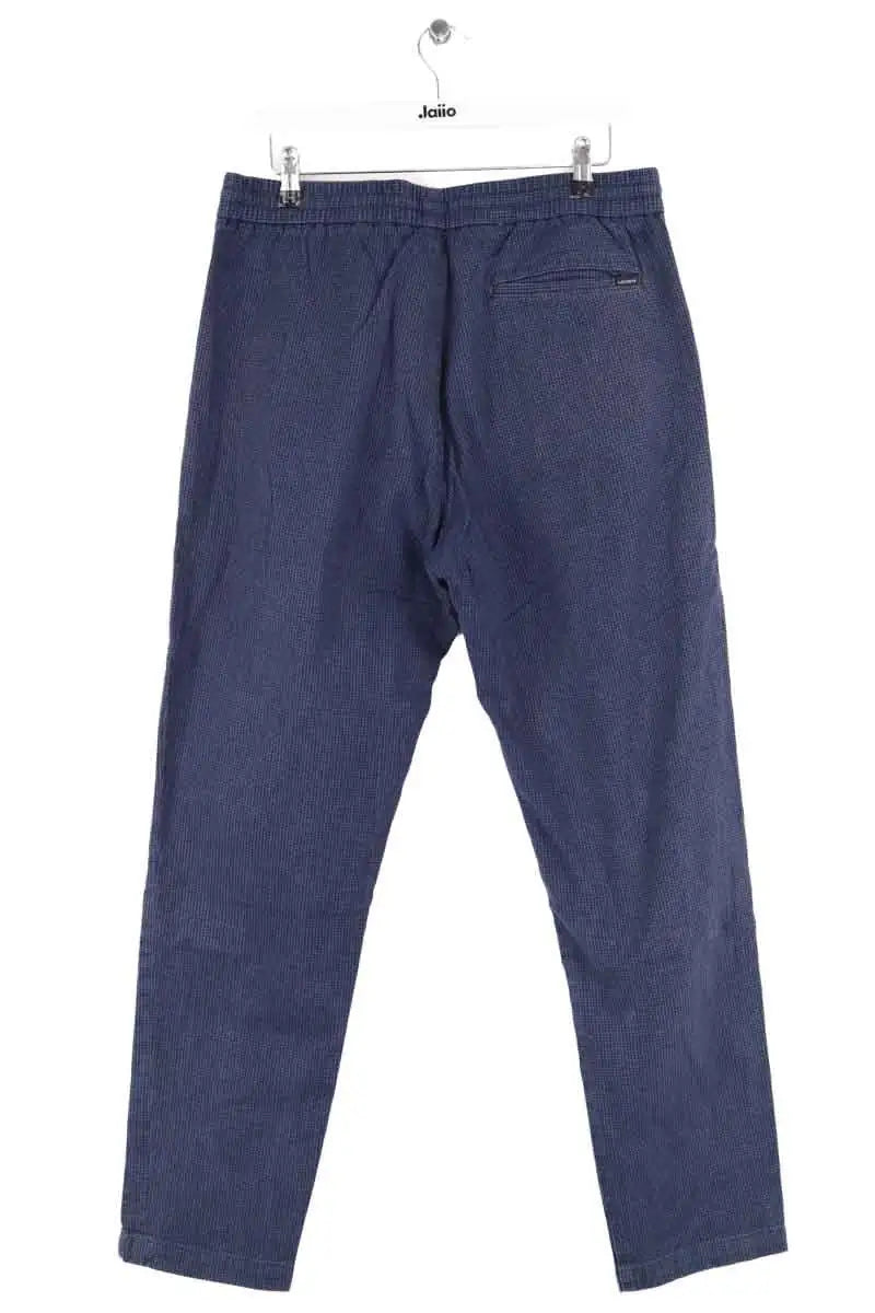 Pantalon droit Lacoste Bleu en Coton