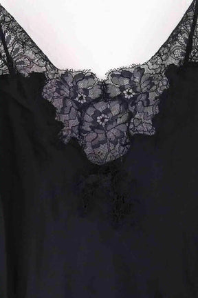 Lingerie Luna Di Seta Noir en Soie