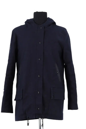 Parka Sandro Marine en Coton, taille M - Seconde Main