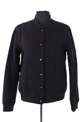 Blouson The Kooples Noir en Laine, taille S - Seconde Main