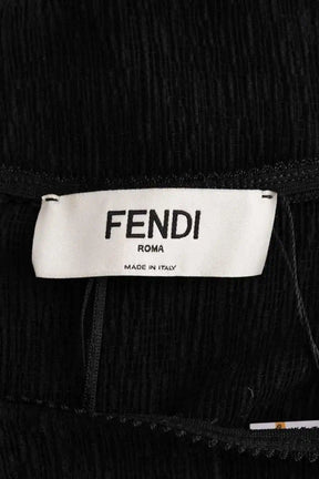 Jupe Fendi Noir en Synthétique