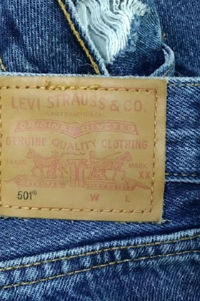 Jean droit Levi's  Bleu