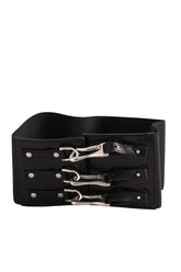 Ceinture en tissu Sportmax Noir en Tissu, taille S - Seconde Main