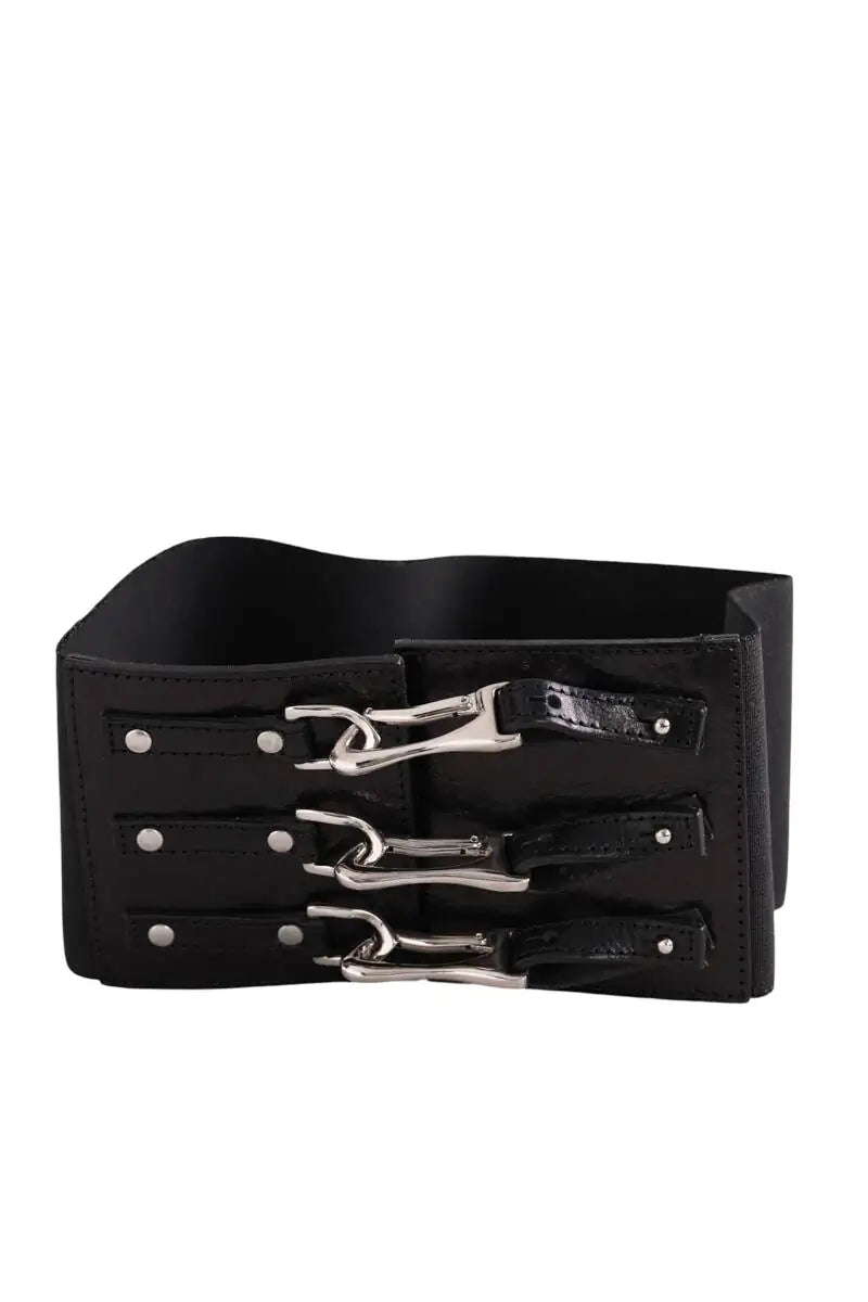 Ceinture en tissu Sportmax Noir en Tissu, taille S - Seconde Main