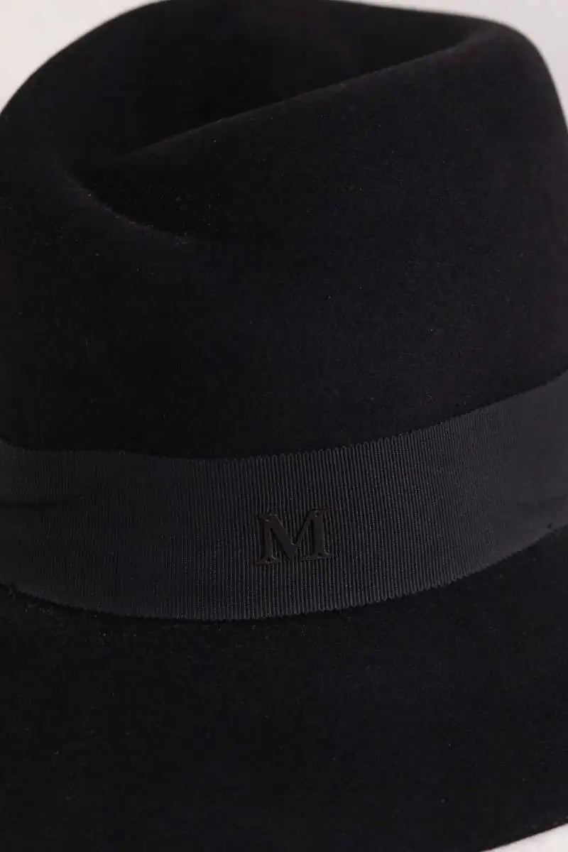 Panama Maison Michel Noir en Laine